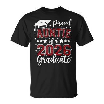 Proud Auntie Of A 2026 Graduate Senior 2026 Graduation T-Shirt | Mazezy