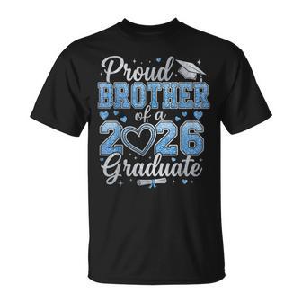 Proud Brother Of A Class Of 2026 Graduate Senior Graduation T-Shirt - Thegiftio