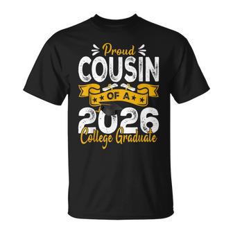 Proud Cousin Of A 2026 College Graduate T-Shirt - Monsterry