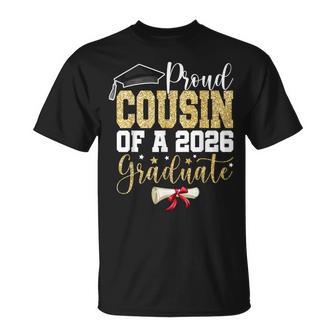 Proud Cousin Of 2026 Senior Graduate Family Graduation 2026 T-Shirt - Thegiftio