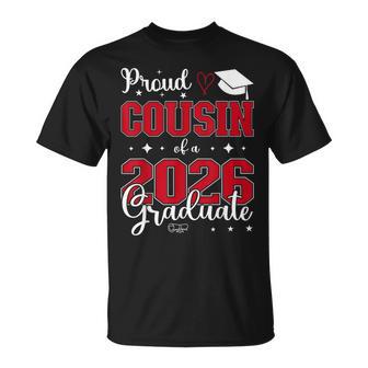 Proud Cousin Of A Class Of 2026 Graduate For Graduation T-Shirt | Mazezy