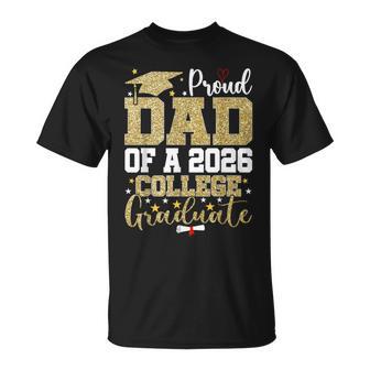 Proud Dad Of A 2026 College Graduate T-Shirt | Seseable UK