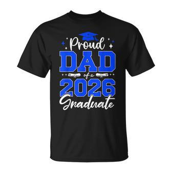 Proud Dad Of A 2026 Graduate Senior Class Of 2026 Father T-Shirt - Thegiftio UK