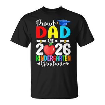 Proud Dad Class Of 2026 Kindergarten Graduate Graduation T-Shirt | Seseable UK