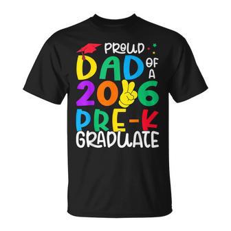 Proud Dad Class Of 2026 Pre-K Graduate Graduation Family T-Shirt - Thegiftio UK