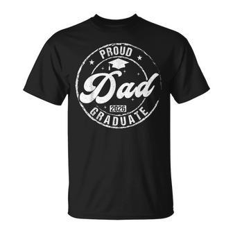 Proud Dad Of Graduate Class Of 2026 Graduation Senior 2026 T-Shirt | Mazezy