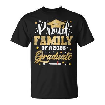 Proud Family Of 2026 Graduate Awesome Family College T-Shirt - Thegiftio