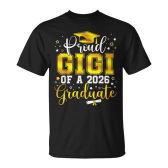 Proud Gigi Of A Class Of 2026 Graduate Senior Graduation T-Shirt - Thegiftio