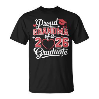 Proud Grandma Of A 2026 Graduate Senior Graduation T-Shirt - Thegiftio UK