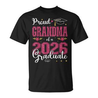 Proud Grandma Of A Class Of 2026 Graduate For Graduation T-Shirt - Monsterry UK