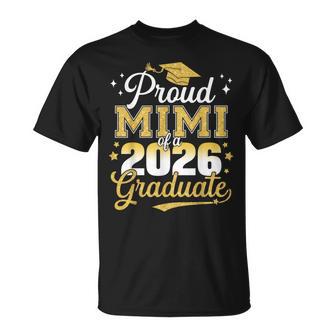 Proud Mimi Of A Class Of 2026 Graduate Senior Graduation T-Shirt - Monsterry