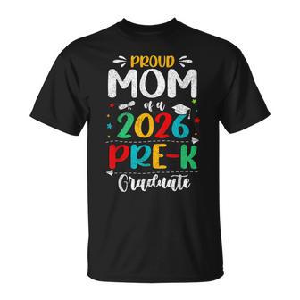 Proud Mom Of A 2026 Pre K Graduate Boy Girl Kids T-Shirt - Monsterry