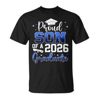 Proud Son Of A Class Of 2026 Graduate Senior Graduation T-Shirt - Thegiftio UK