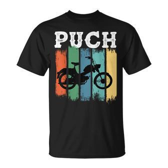 Puch Mofa Retro Klassiker Zweirad Kult Fahrer T-Shirt - Seseable