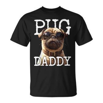 Pug Daddyパグパグパグパグパグパグお父さん犬お父さん父の日甘いパグパグお父さん Tシャツ - Kawaiitshirt