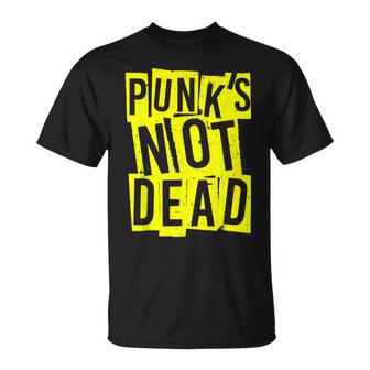 Punk's Not Dead -Intage Punk Rock Punk Is Not Dead Camiseta unisex - Regaloses