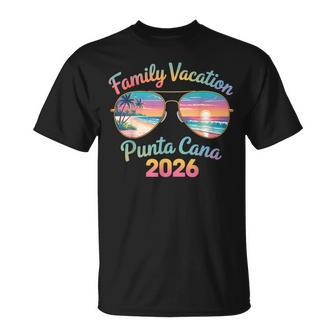 Punta Cana 2026 Family Vacation Matching Beach Trip T-Shirt - Thegiftio