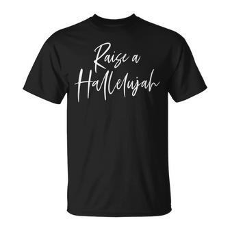 Raise A Hallelujah Christian Faith Tシャツ - Kawaiitshirt