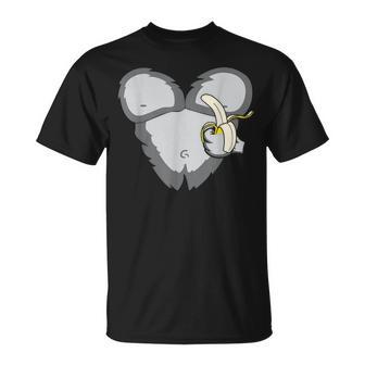 Regalo De Disfraz De Gorila Mono Divertido Con Plátano Mono Camiseta unisex - Regaloses