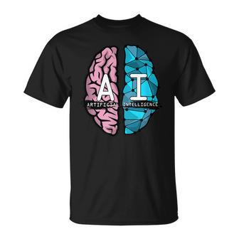 Regalo Del Cerebro Artificial De Inteligencia Artificial Camiseta unisex - Regaloses