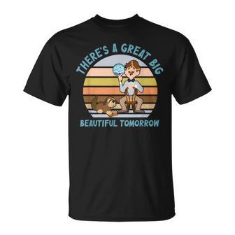 There's A Great Big Beautiful Tomorrow Inspirational Quotes T-Shirt - Thegiftio UK