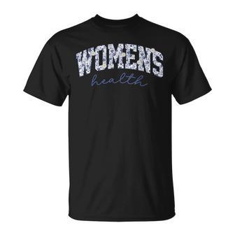 Retro Health Daisy Flower Obgyn Nurse Midwife Doula T-Shirt - Thegiftio UK