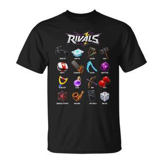 Rivals Showdown Squad Game Fun Meme T-Shirt - Thegiftio UK