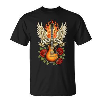 Rock And Rollintage Retro 80S T-Shirt - Cadeauxyz