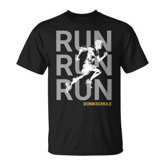 Run Run Run Donkschule T-Shirt - Seseable