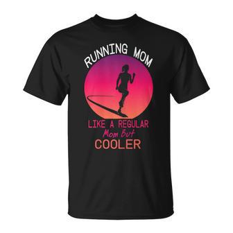 Running Mom Marathon Runner Para El Día De La Madre Camiseta unisex - Regaloses
