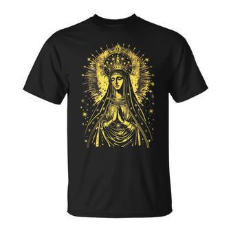 Saints Chrétiens Religieux Catholiques De Laierge Marie T-Shirt - Cadeauxyz