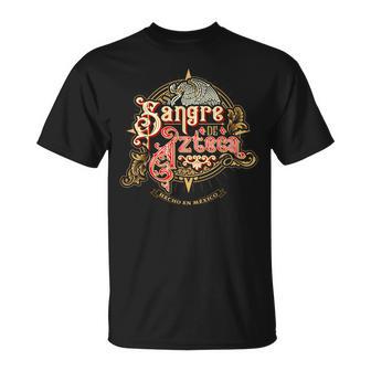 Sangre Azteca Mexican Pride Mexico Badass Mexicans Latinx Tシャツ - Kawaiitshirt