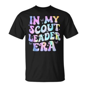 In My Scout Leader Era Groovy Retro Troop Scouting Camping T-Shirt - Thegiftio UK