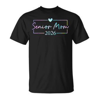 Senior Mom 2026 Proud Mom Of A Class Of 2026 Graduate T-Shirt - Thegiftio