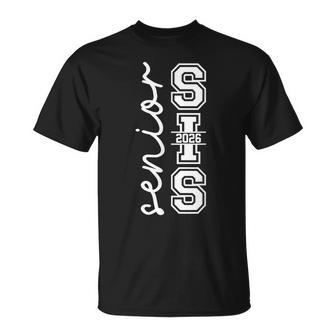 Sister Senior 2026 Proud Sister Of A Class Of 2026 Graduate T-Shirt - Monsterry