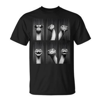 Snake Photobooth Reptile Animal Portrait T-Shirt - Thegiftio