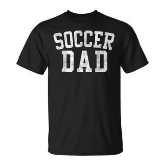 Soccer Dad Classic Bold Font Father's Day Daddy T-Shirt - Thegiftio
