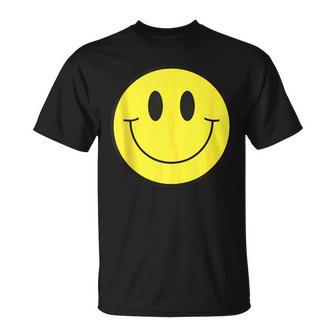 Sonriendo Positividad Energía In Mangas Camiseta unisex - Regaloses