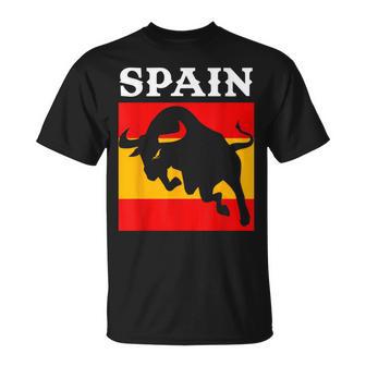Souvenir España Bandera España Toro Camiseta unisex - Regaloses