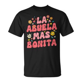 Spanish Grandma La Abuela Más Bonita T-Shirt - Thegiftio