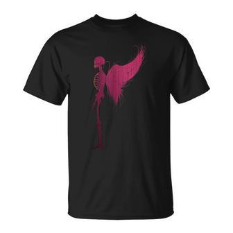 Squelette De Fée Esthétique Gobblincore Dark Goth Witchy T-Shirt - Cadeauxyz