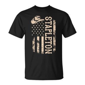 Stapleton Name Personalized Vintage 80S 90S T-Shirt - Monsterry