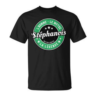 Stéphanois Homme Mythe Légende Idée-Cadeauaint-Étienne T-Shirt - Cadeauxyz