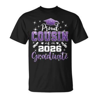 Super Proud Cousin Of 2026 Graduate Senior Graduation Family T-Shirt - Monsterry