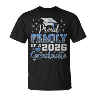 Super Proud Family Of 2026 Graduate Senior Graduation Family T-Shirt - Thegiftio UK