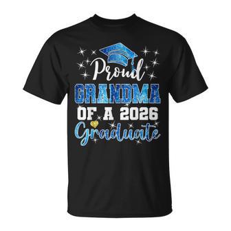 Super Proud Grandma Of 2026 Graduate Graduation Family T-Shirt | Mazezy