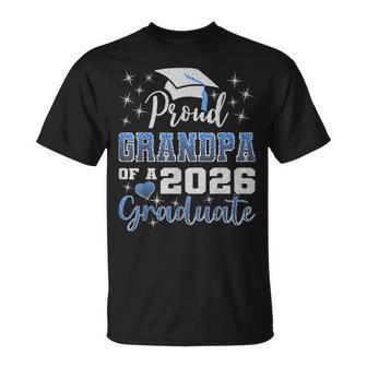 Super Proud Grandpa Of 2026 Graduate Graduation Family T-Shirt - Thegiftio