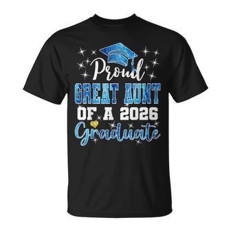Super Proud Great Aunt Of 2026 Graduate Graduation Family T-Shirt - Monsterry