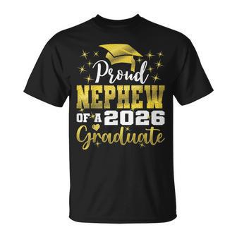 Super Proud Nephew Of 2026 Graduate Senior Graduation Family T-Shirt - Monsterry