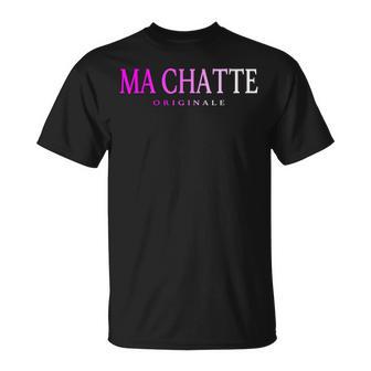 Surnom Fille Amour Copain Mignon Ma Chatte Couple Cadeau T-Shirt - Cadeauxyz